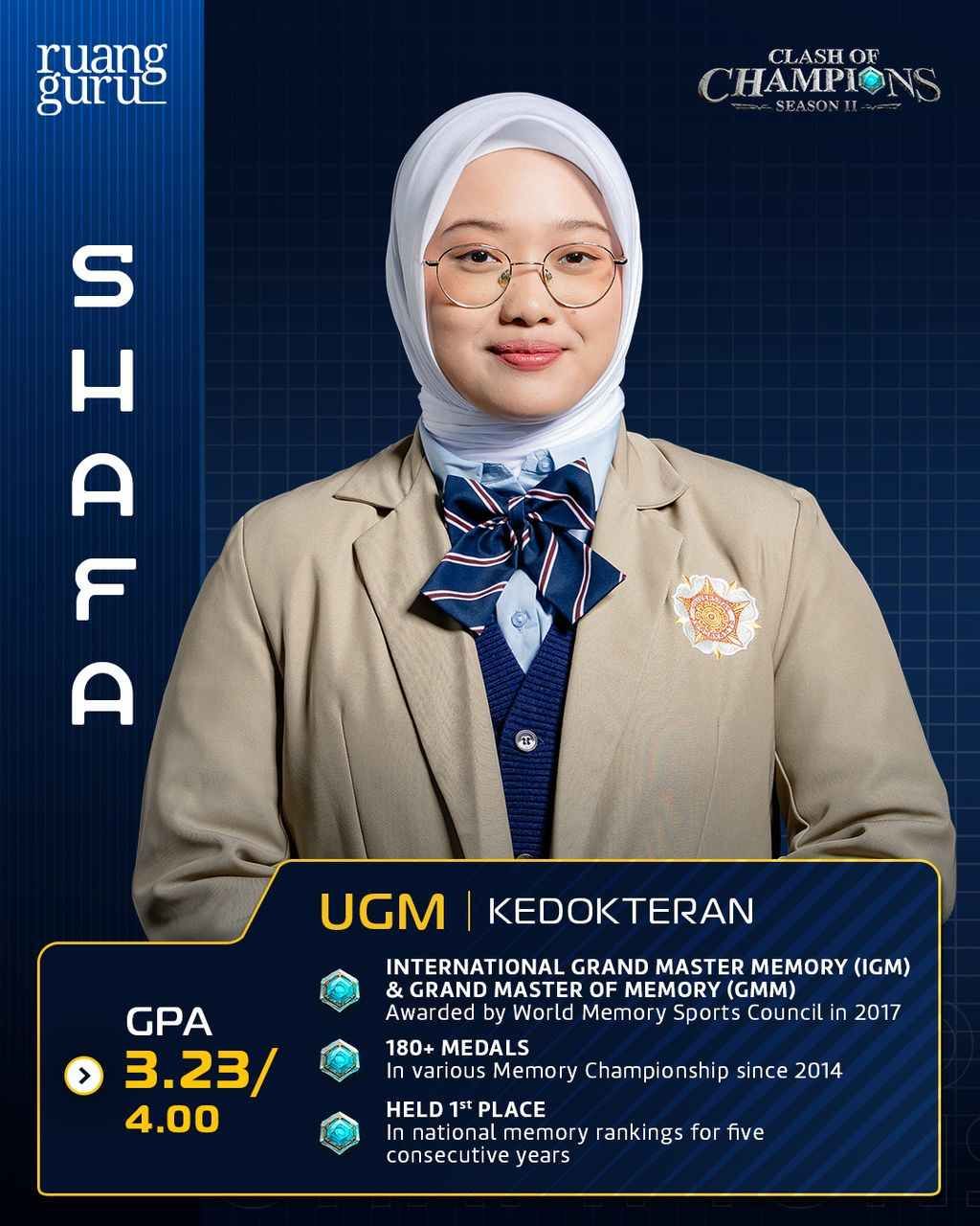 Peserta coc Shafa