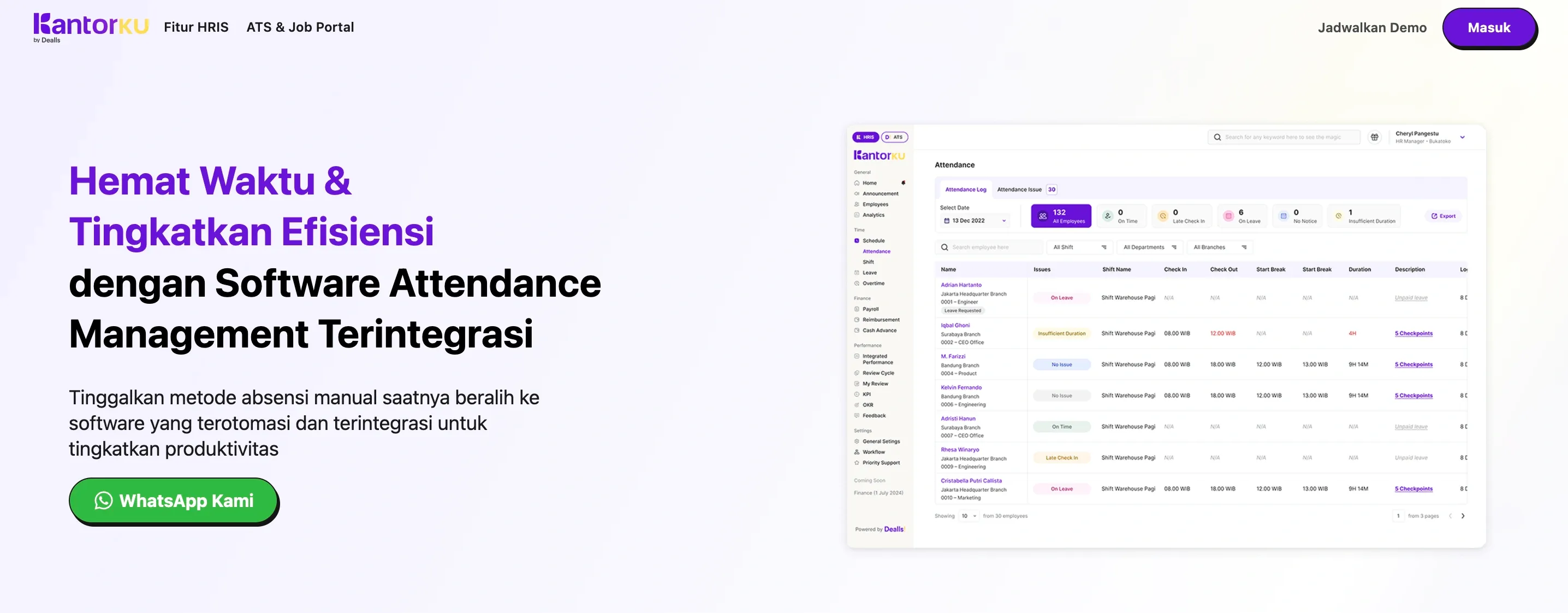 Software HRIS KantorKu