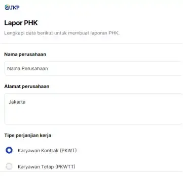 Tampilan Formulir Data Diri di SIAP Kerja.webp