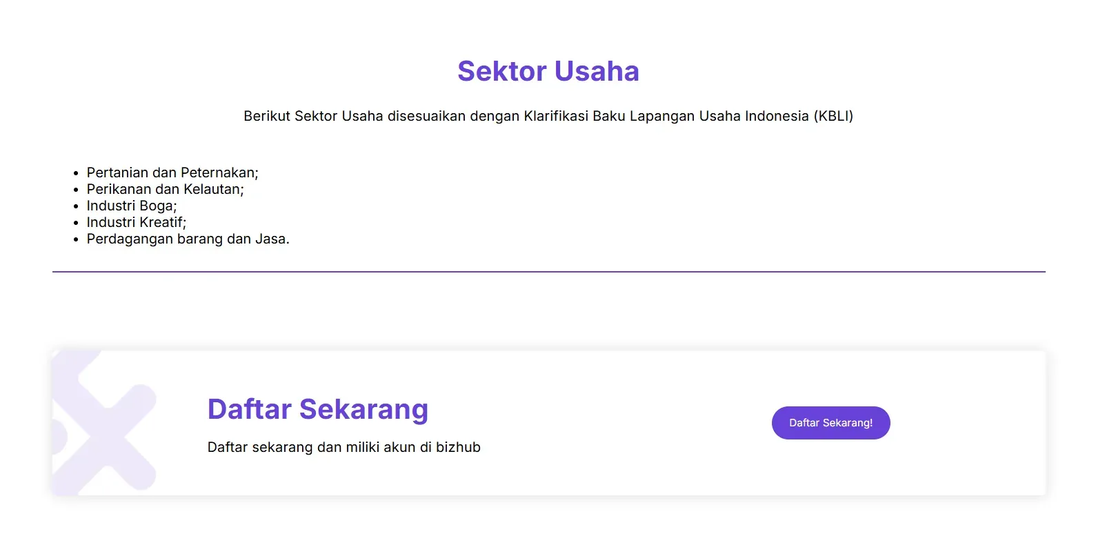 Tampilan Tombol Daftar Sekarang  Sumber Bizhub.webp