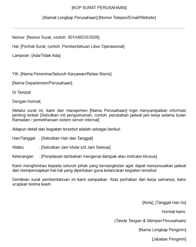 Template Surat Pemberitahuan Word.webp