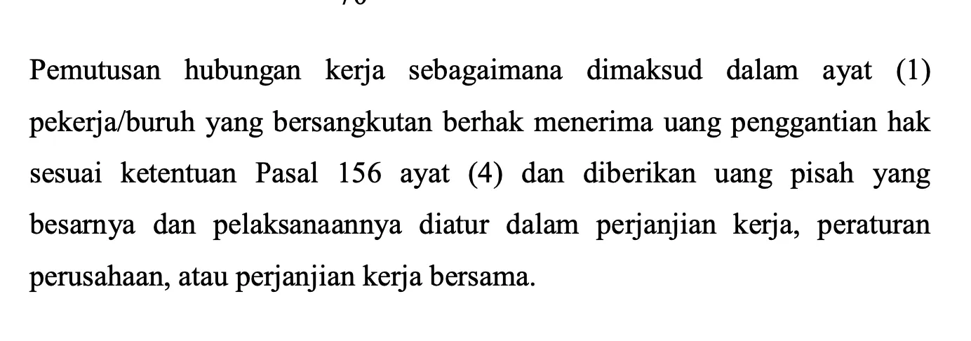UU No 13 Tahun 2003 Hak Karyawan Mangkir.webp
