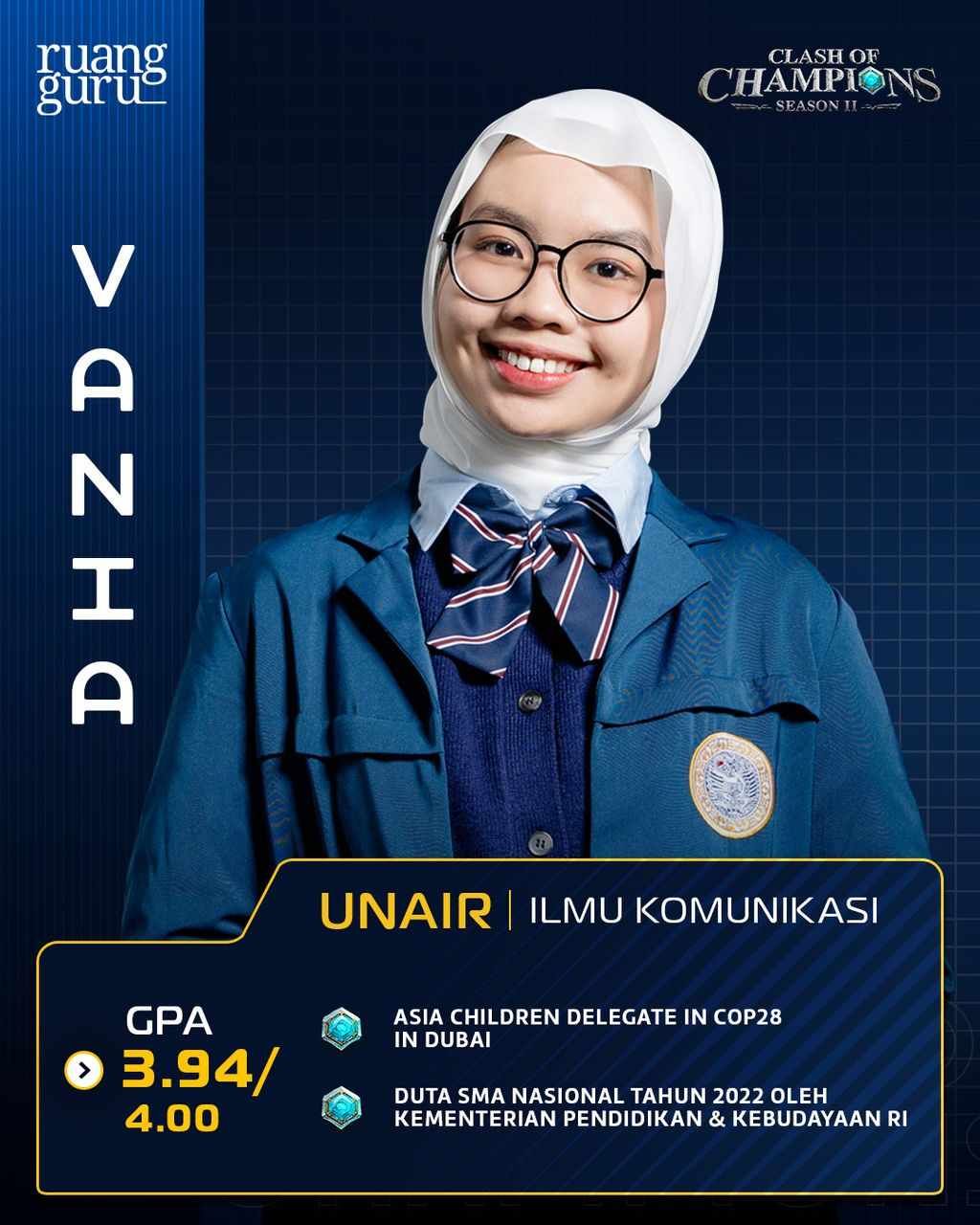 Peserta coc Vania