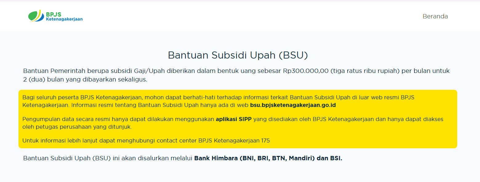 Update Terkini BSU 2025: Cara Cek Penerima, Syarat, dan Penyaluran Melalui bsu.kemnaker.go.id