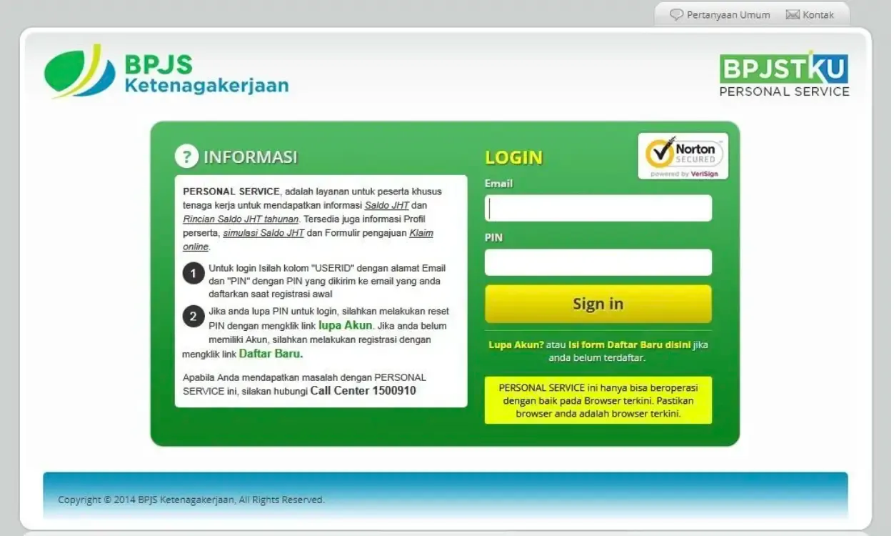 cara cek saldo bpjs ketenagakerjaan