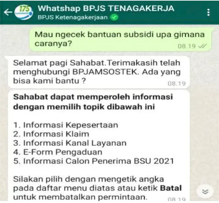 cara cek saldo bpjs ketenagakerjaan