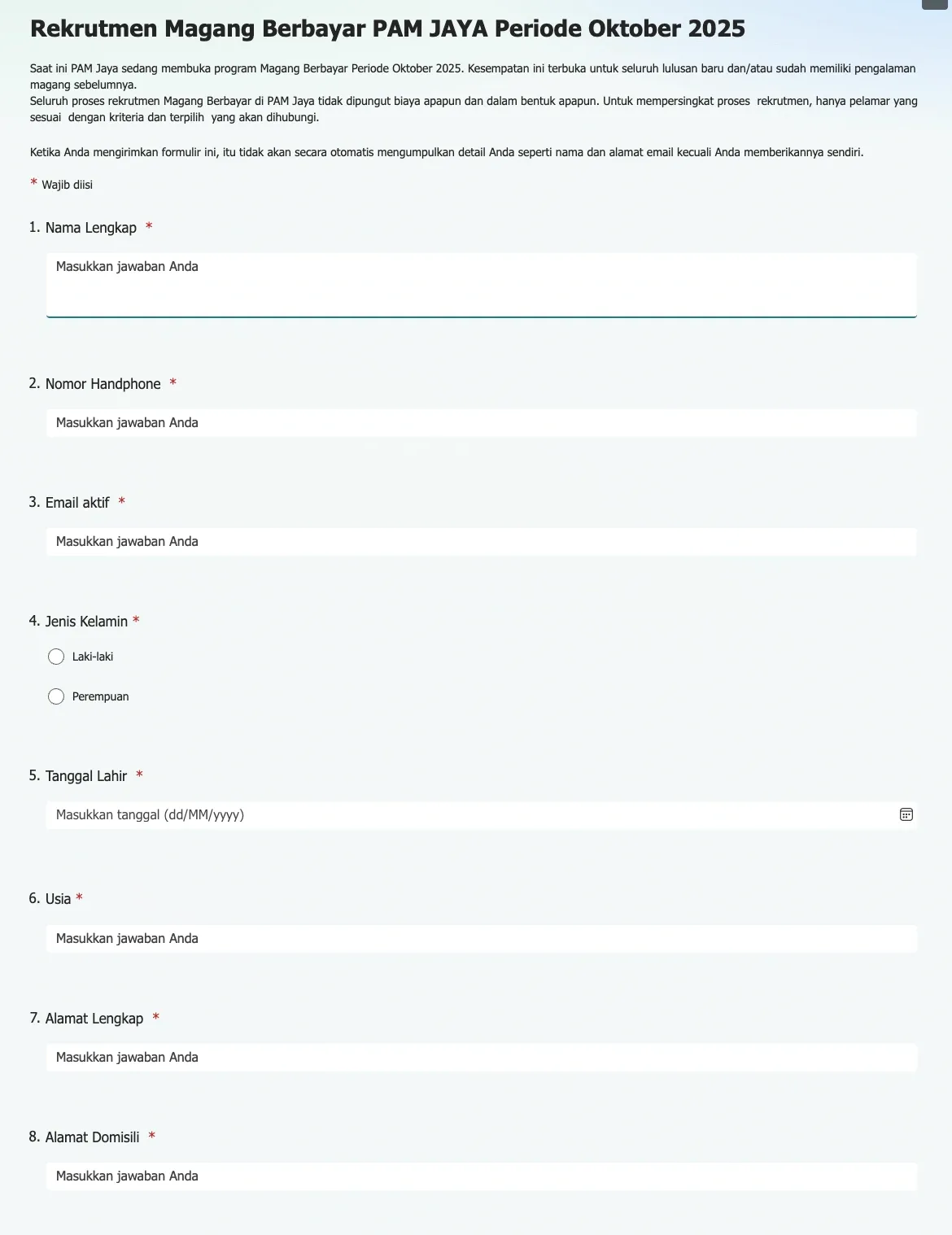 cara daftar magang pam jaya.webp