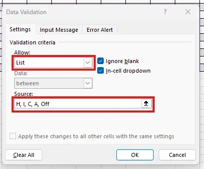 cara membuat absen di excel (5).webp