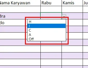 cara membuat absen di excel (6).webp