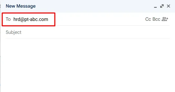 cara mengirim email lamaran kerja