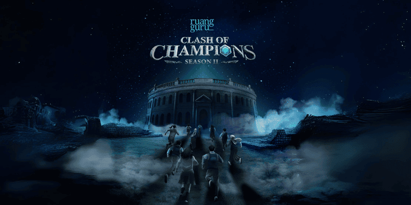 poster clash of champions coc ruangguru