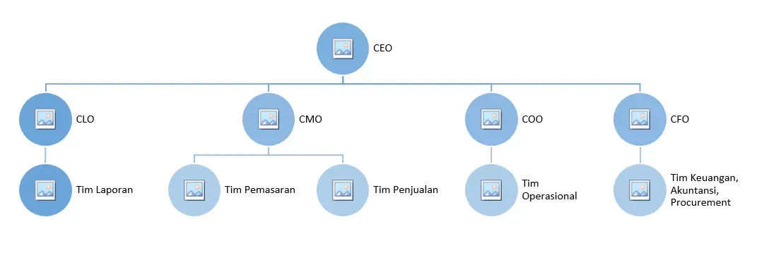contoh struktur organisasi perusahaan word.webp