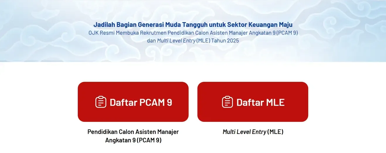 cara daftar pcam ojk