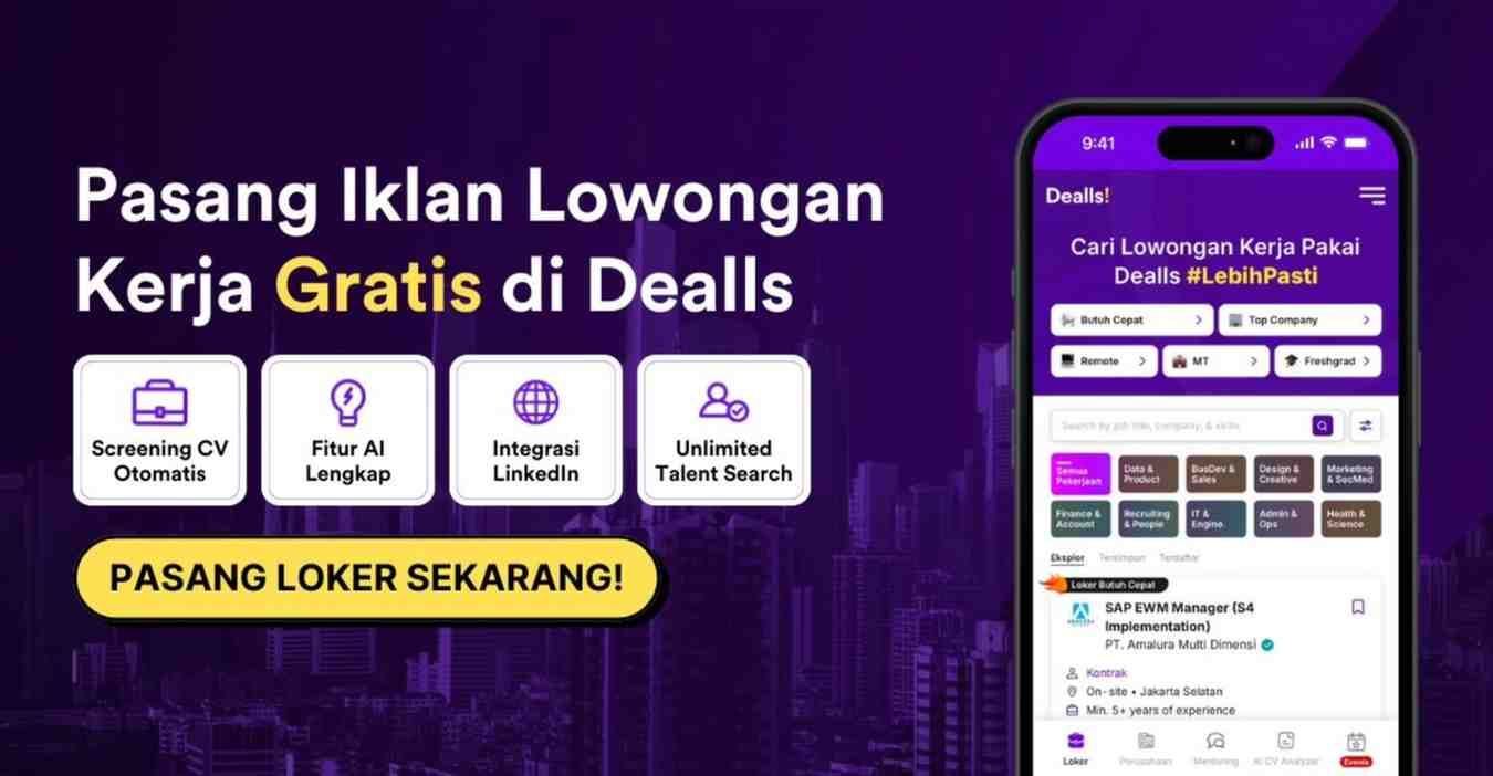 Dealls Lampaui 10 Juta+ Pengguna, Tegaskan Dominasinya Sebagai Market Leader di Pasar Rekrutmen Digital Indonesia