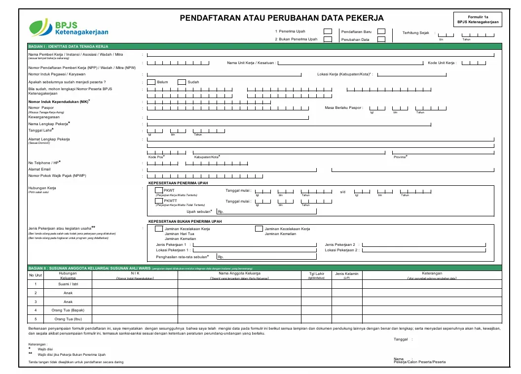 form pendaftaran bpjs ketenagakerjaan.webp