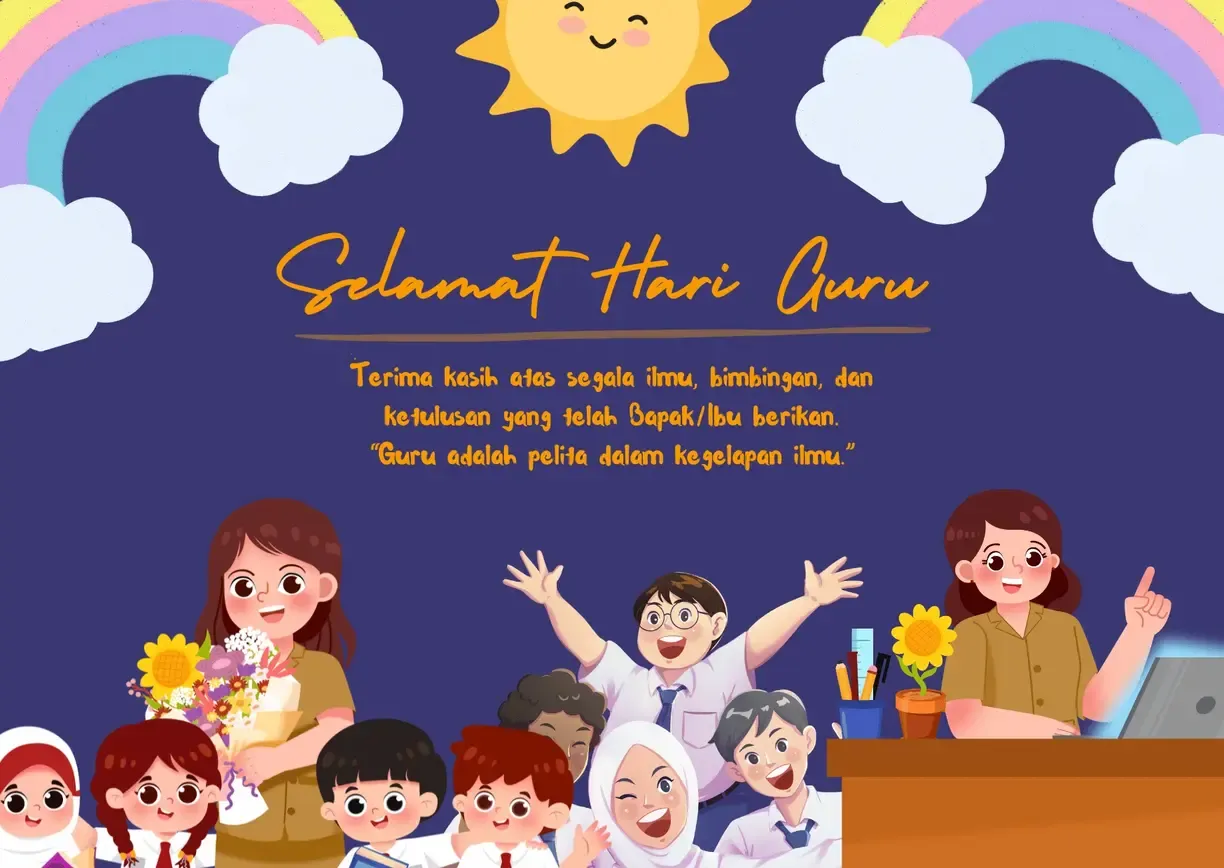 30 Puisi Hari Guru Nasional 2025, Menyentuh Hati dan Bikin Nagis!