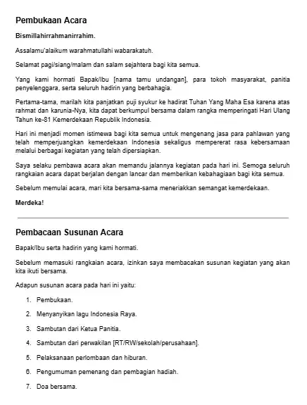 teks mc 17 agustus pdf