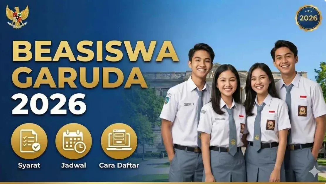 Beasiswa Garuda 2026: Syarat, Jadwal, Cara Daftar, & Tips Lolos