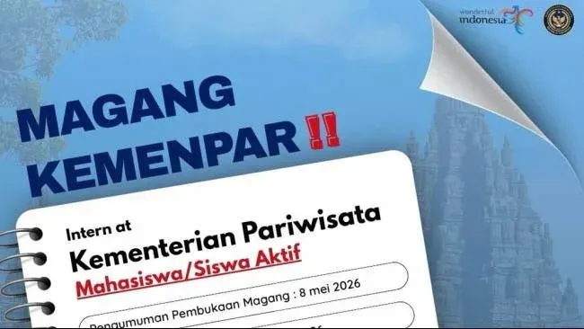 Lowongan Magang Kemenpar 2026: Syarat, Cara Daftar, & Posisi Dibuka