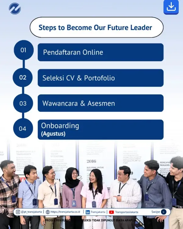 Seleksi Management Trainee Transjakarta 2026