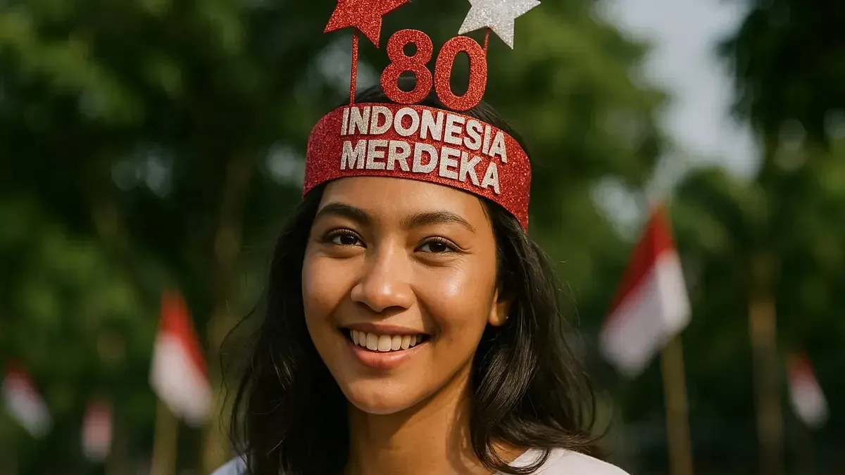 15 Ide Hiasan Kepala 17 Agustus Unik & Kreatif, Mudah Dibuat!