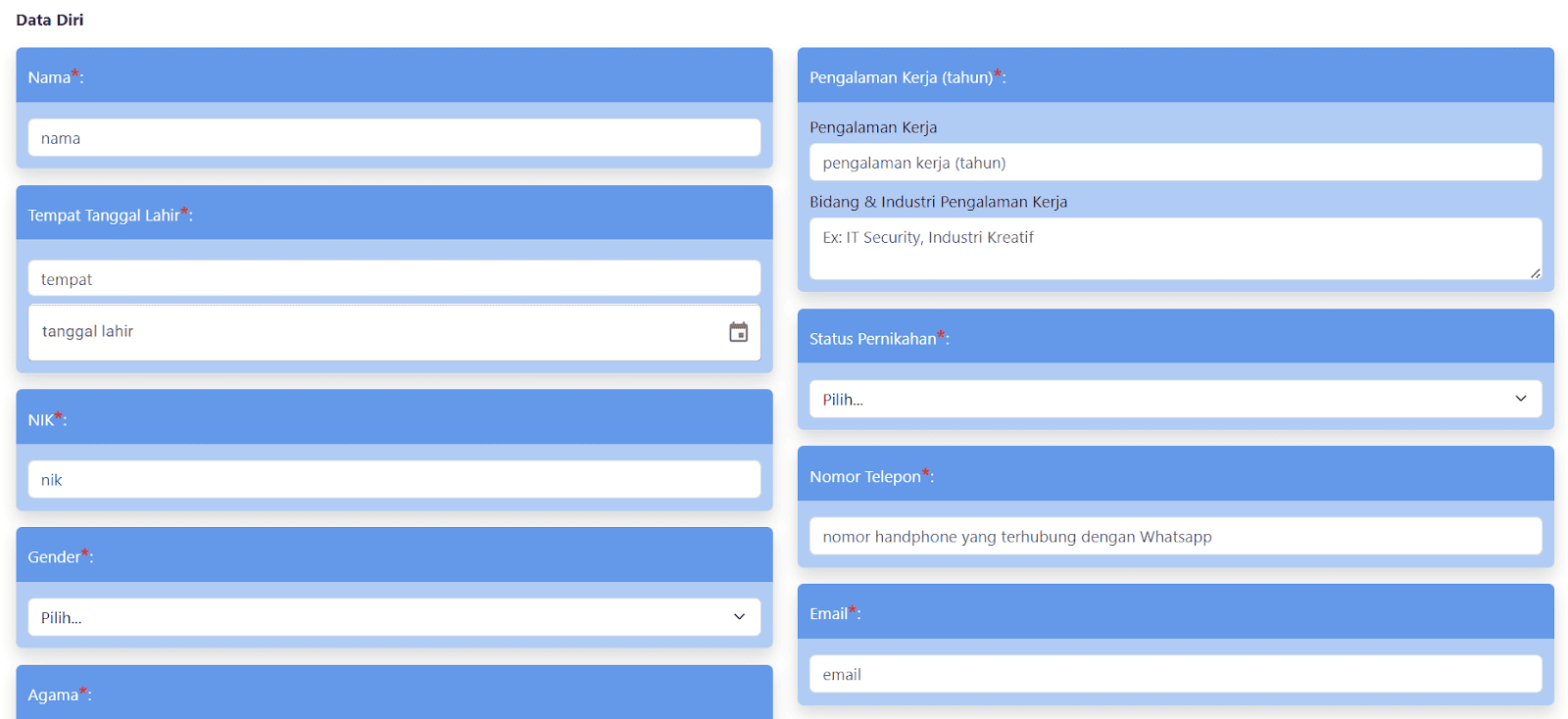 cara daftar rekrutmen bpkh 2025