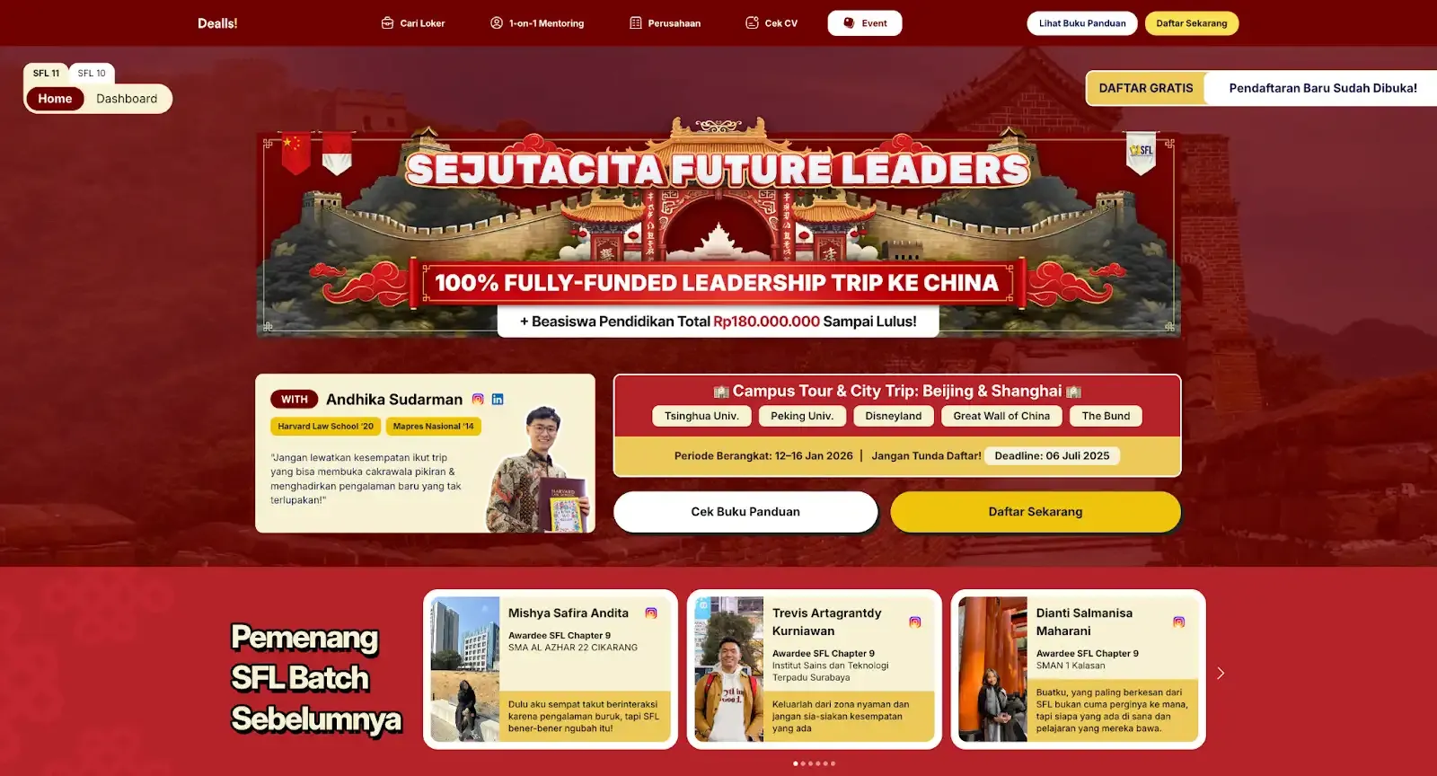 landing page sfl sejutacita future leaders.webp