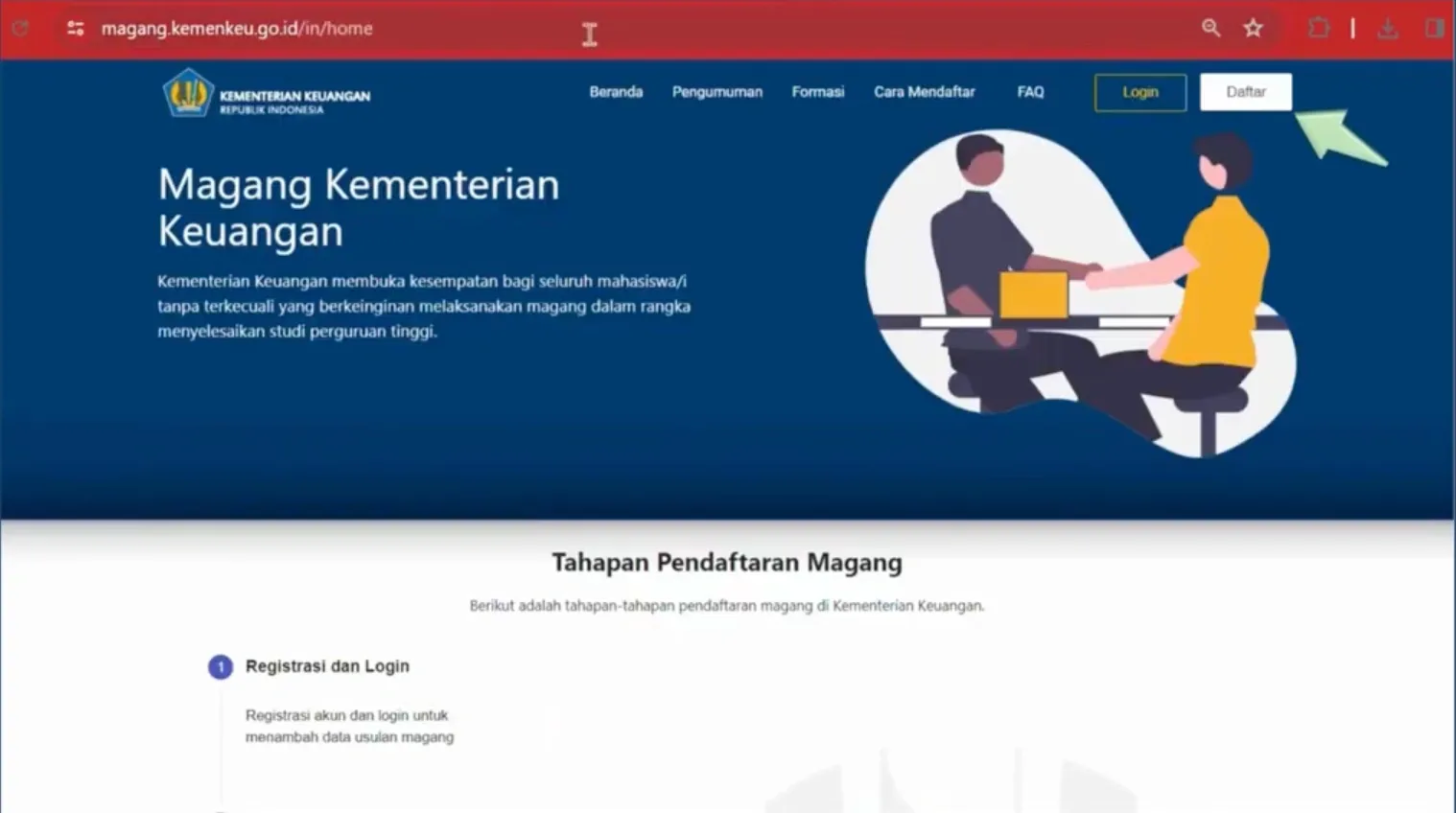 pendaftaran magang kemenkeu tahap 1.webp