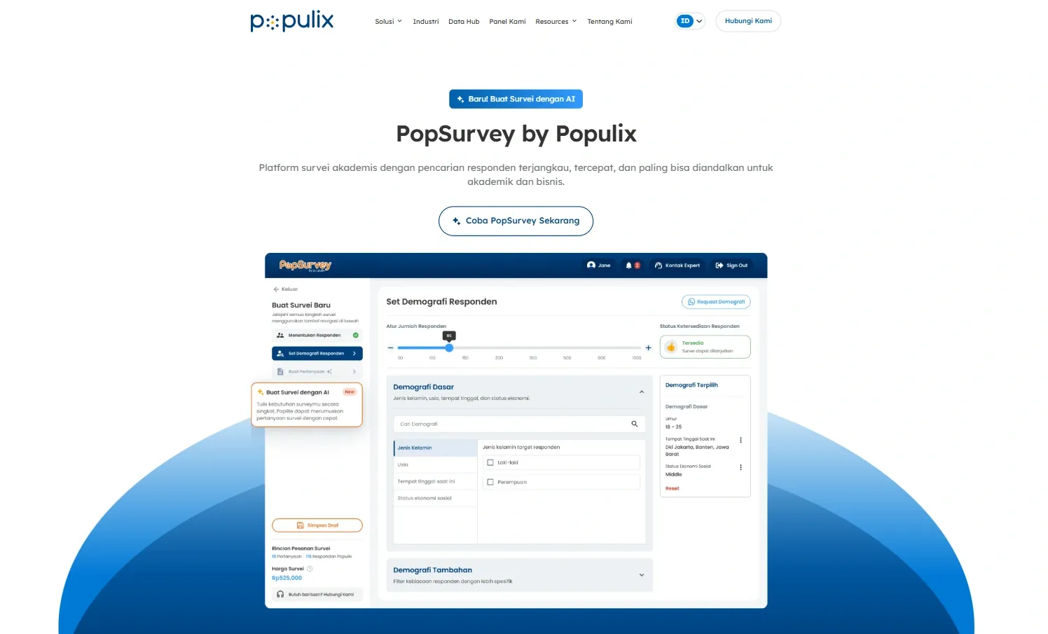 platform survei online PopSurvey by Populix .webp