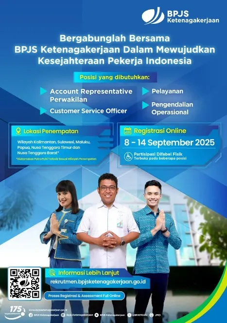 rekrutmen bpjs ketenagakerjaan 2025 poster.webp