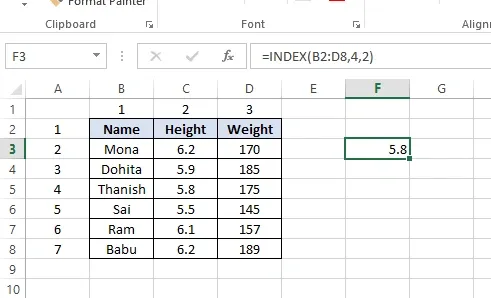 rumus dasar excel