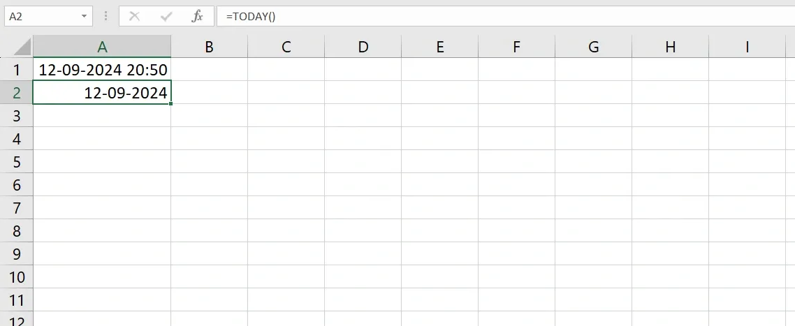 rumus dasar excel