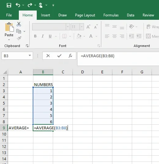 rumus dasar excel