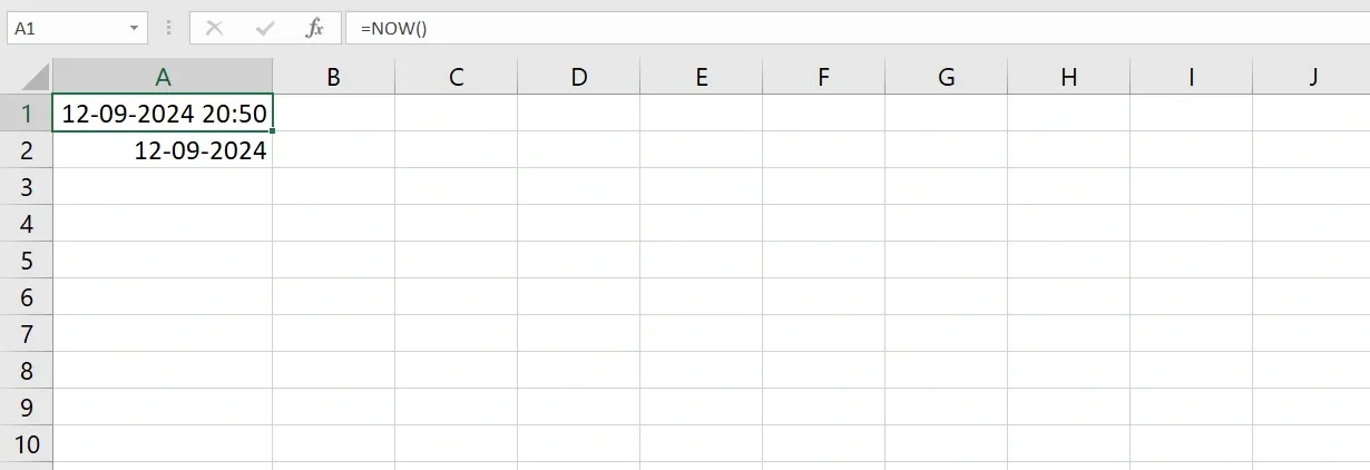 rumus dasar excel