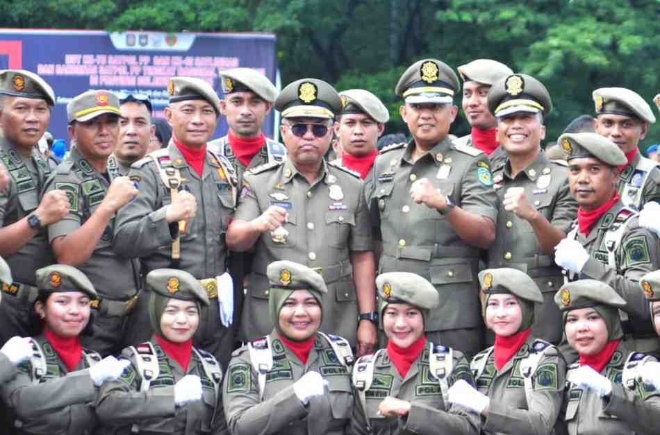Satpol PP I Sumber: Warta Lutim