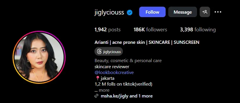 Contoh Profil Jiglyciouss